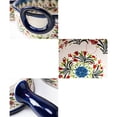 thumbnail image 3 of Double Ear Baking Bowl Baking Dish Household Ceramic Retro Tableware Handle Bowl Salad Bowl Deep Dish, 3 of 5