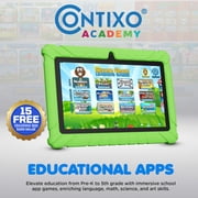 Contixo Kids Tablets 2026, Android Tablet for Kids with Parental Controls, 32GB Storage, 7, Green