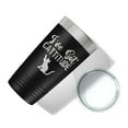 thumbnail image 5 of I've Got Cattitude Tumbler Travel Mug Funny Cat Lover Attitude Gift Insulated Laser Engraved Coffee Cup 20 oz Black, 5 of 5