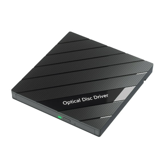 7 In 1 Disc Burners ,Slim External Disc Drive Disc Burners Player Reader for Music Playback and Data Backup