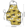 thumbnail image 2 of Sikiie Horsemen In Horseraces Aprons for Kitchen Cooking Aprons, Chef Apron for Men Women Chef, 2 of 7