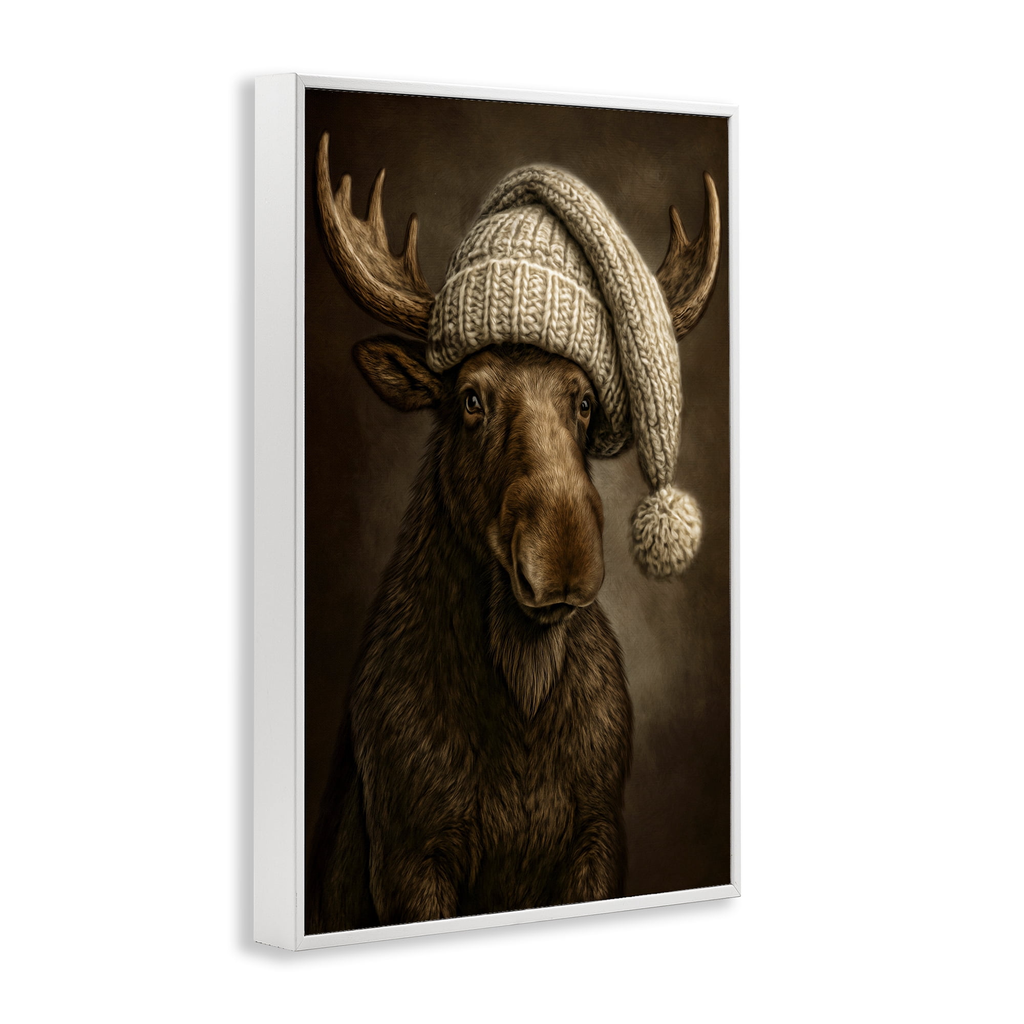 Stupell Industries Northwood Gentle Giant White Framed Giclee Art, design by Kelley Parker