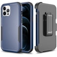 thumbnail image 5 of For iPhone 13 Pro Max Case Heavy-Duty Holster Combo Phone Cover with Belt Clip, 5 of 8