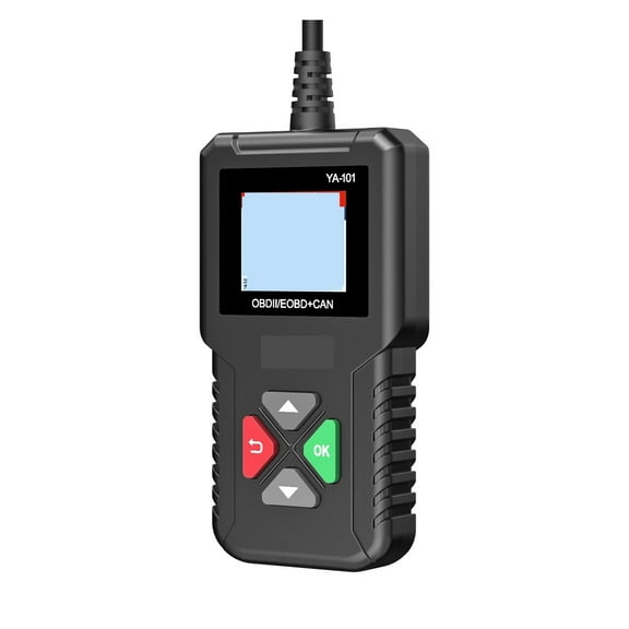 OBD2 Scanner YA101 12V For Auto Car Check Engine Error Code Reader Diagnostic Tool Battery Test With Multi-language ,Sturdy and Compact