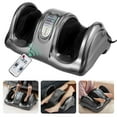 thumbnail image 1 of Gymax Appareil de Massage Shiatsu pour les Pieds à Roulettes avec Télécommande Gris, 1 of 9