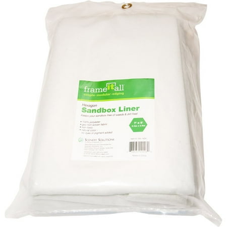 Scenery-Solutions 7' x 8' Hexagonal Sandbox Liner