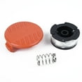 thumbnail image 2 of Mosiee String Trimmer Spool Line 0.065 Inch 30Ft Af-100 Black Eater For Black&Decker Replacement With Spring High Quality, 2 of 9