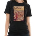 thumbnail image 3 of Oversized Visit Mars Graphic Design Unisex Lane Seven Ring Spun Cotton Vintage Short Sleeve Crewneck Tee Shirt - Vintage Black 3XL, 3 of 4