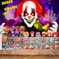 thumbnail image 4 of Calendario de Adviento de Navidad, caja sorpresa de payaso de Navidad para Halloween, caja para teléfono móvil con cuenta regresiva de 24, tenedor para pastel, marco de fotos, juego de accesorios de r, 4 of 5
