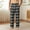 Black, variant on WIZUTIZ Men's Plaid Drawstring Pants Elastic Waist Relaxed Fit Casual Sports Trousers