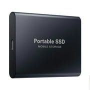 Auyaya 4TB Ssd Hard Drive Portable Ssd External Hard Drive For Portable Desktop Type-c black