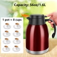 thumbnail image 3 of Dispensador térmico para café Yummy Sam, 1,6 L, acero inoxidable, 3 of 7