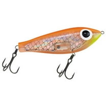 B&L Paul Browns BPF-27 Fat Boy Pro Orange/Black Silver Topwater Fishing Lure