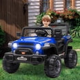 thumbnail image 5 of OTTORD 12V Battery Powered Vehicle,Kids Ride on Electric Cars with Remote Control for Girls Boys(Blue), 5 of 12