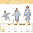 thumbnail image 3 of joogoo Blanket Hoodie for Cute Fox Oversize Sweatshirt 3-14 YR L, 3 of 7