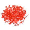 thumbnail image 1 of Unique Bargains M6 Embout en Caoutchouc Rouge Raccord Graisse Capuchon Anti-Poussière Vis de Purge pour Voiture 100 Pcs, 1 of 3