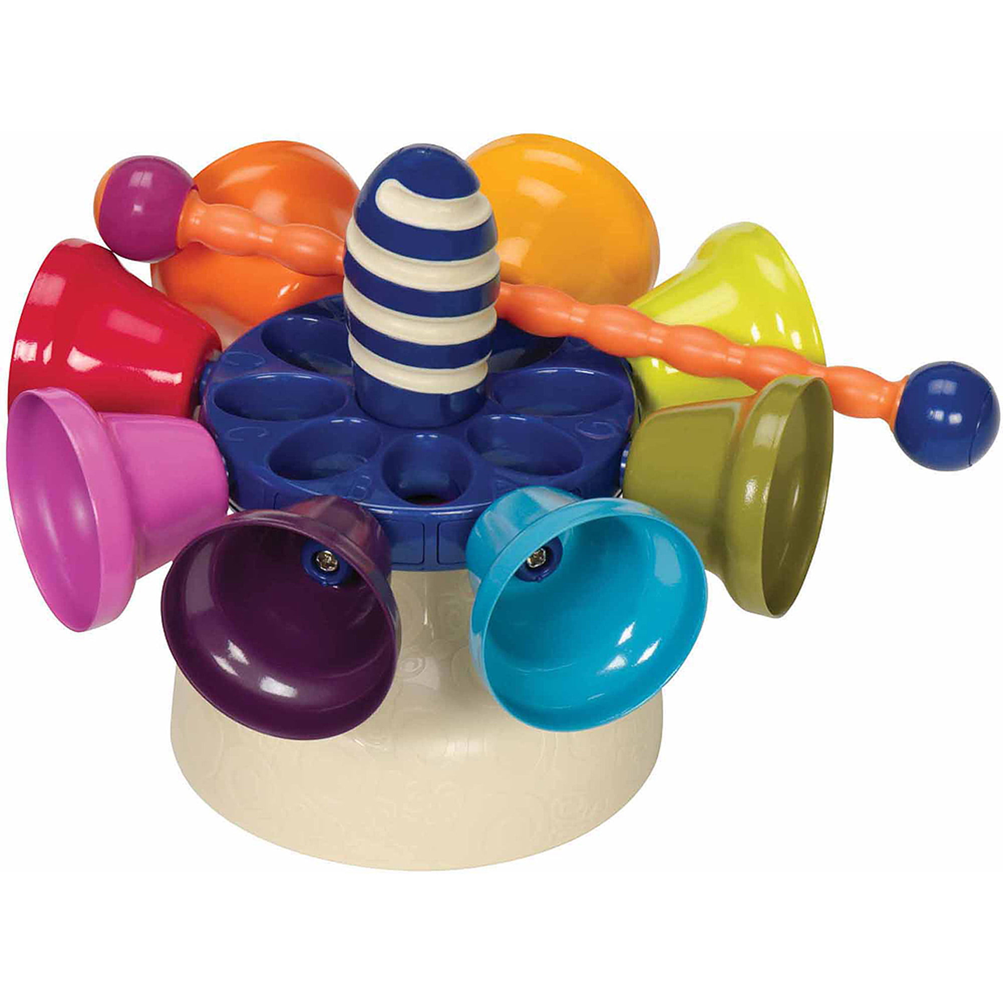 Toys Battat Piccolo Carousel Bells Kids Musical Instrument Hard to Find! Details about   B 