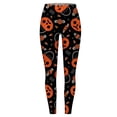 thumbnail image 4 of Halloween Leggings for Women Elastic High Waist Funny Print Slim Fit Tights Pants Workout Yoga Pants, 4 of 4