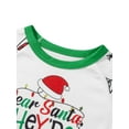 thumbnail image 5 of Nituyy Family Matching Christmas Pajama Sets Christmas tree Top Pants 2PCS Sleepwear Christmas PJs Bodysuits, 5 of 9