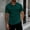 Army Green, variant on WIZUTIZ Mens Work Henley Shirts 2026 Short Sleeve Casual Slim Fit Button Up Waffle Golf Shirts with Pockets Tennis T Shirts