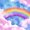 Rainbow 05, variant on Erosebridal Cartoon Stars Unicorn Zipper Twin Comforter Sets with Fitted Sheet and 2 Pillowcases for Girls, Rainbow Love Heart Print Zipper Bedding Set, Stars Reversible, 4pcs