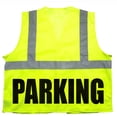 thumbnail image 3 of Parking Staff vest in mesh fabric, very breathable and high visibility, 3 of 4