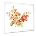 thumbnail image 2 of Designart 'Red and Orange Wildflowers' Traditional Framed Art Print, 2 of 4
