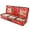 Red, variant on Home Textile Storage Large Capacity Decorative Organizer for Wrapping Paper and Accessories Seasonal Home Organization Solution for Card and Holiday Craft Storage,40.5*14*6 in,Black