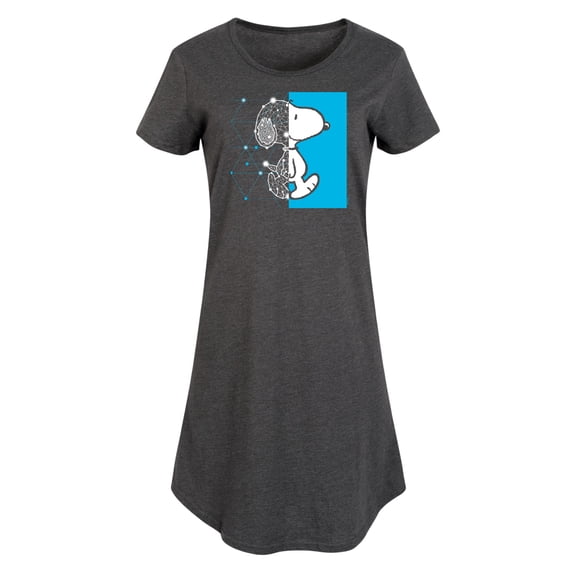 Peanuts - Snoopy Wire Frame - Women's Any Way Dress