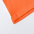 thumbnail image 6 of NOLDARES Girls Short Sleeve T Shirts Kids Summer Crewneck Tops Basic Tees(Orange,8-9 Years), 6 of 9