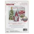 thumbnail image 1 of Dimensions Kit de Point de Croix 6"X6"-Gnome pour les Fêtes (14 Unités) 70-09002, 1 of 2