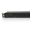 thumbnail image 2 of Maruson Basic Series PDU-R1510 - Power distribution unit (rack-mountable) - AC 110/120 V - input: NEMA 5-15P - output connectors: 10 (10 x NEMA 5-15R) - 1U - 19" - 10 ft cord, 2 of 3