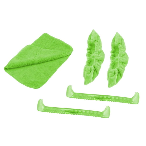 Cubiertas para cuchillas de patines sobre hielo perfecl verde