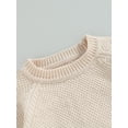 thumbnail image 5 of Bagilaanoe Newborn Baby Girl Boy Knitted Sweater Long Sleeve Pullover 3M 6M 9M 12M 18M 24M Infant Warm Jumpers Tops Fall Loose Knitwear, 5 of 7