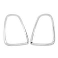 thumbnail image 2 of 51132752244, 2PCS Left Right Simple Installation ABS Chrome Perfect Match Taillight Trim Ring  for R56 R57 R58 R59, 2 of 7