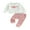 White Pink, variant on Bagilaanoe 2PCS Toddler Baby Girl Long Pants Set Letter Print Long Sleeve Sweatshirt Tops Sweatpants 6M 12M 18M 24M 3T Kids Casual Sweatsuits