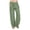 Z1-Green, variant on Womens Cotton Linen Palazzo Pants Drawstring Elastic Waist Casual Wide Leg Trousers with Pockets (Navy, XXL)