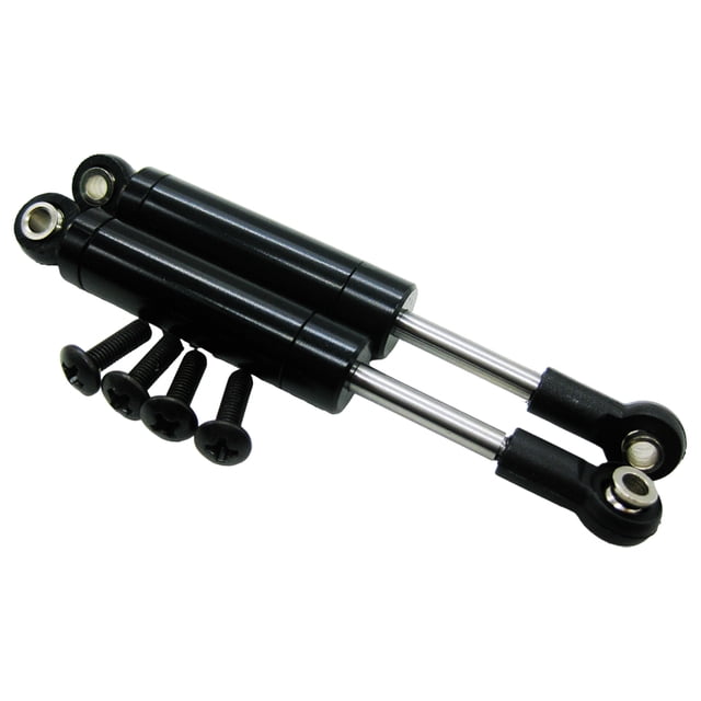 Amortiguador De Choque Trasero Vogacara Aluminio LC 114 Modelo Negro