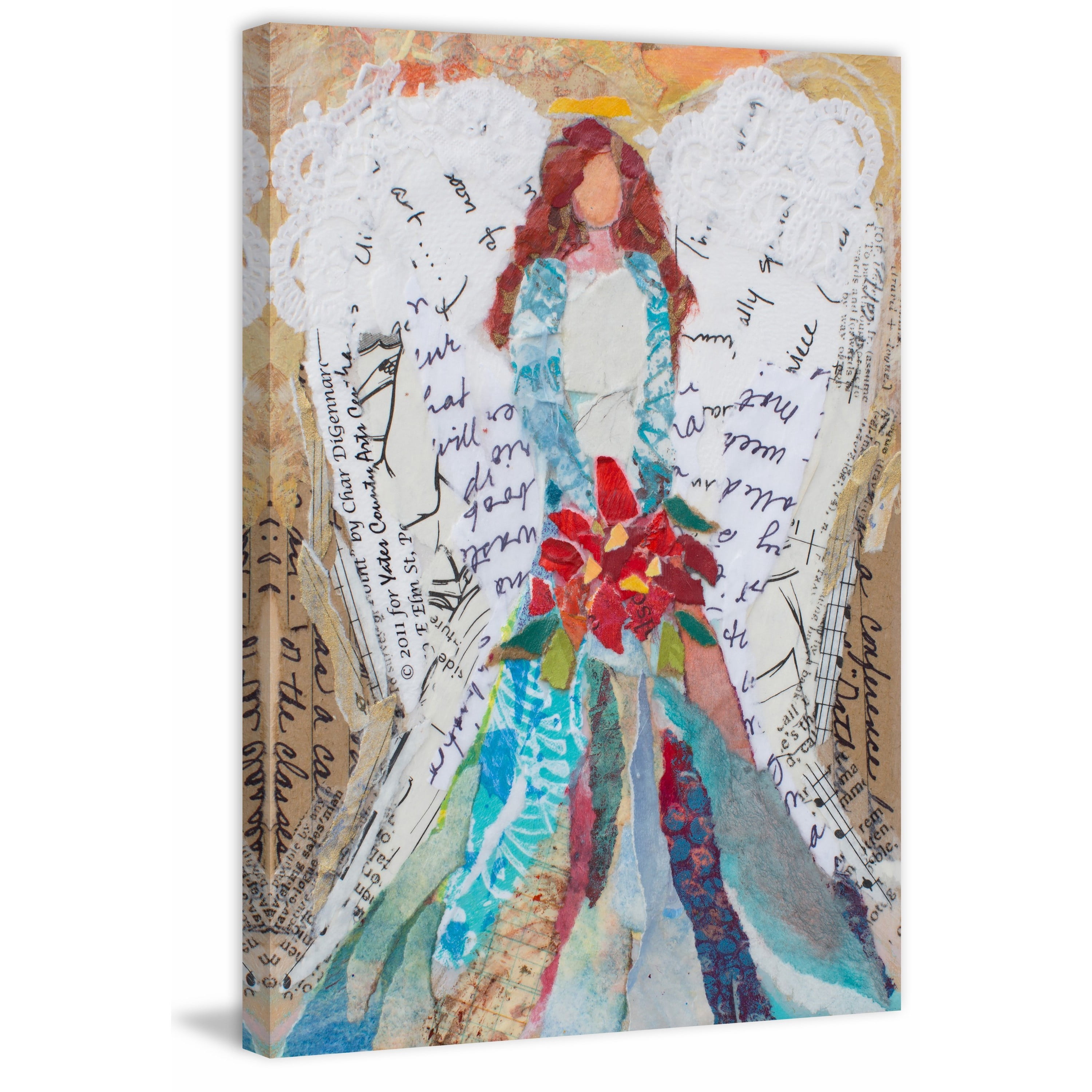"Angelique" Painting Print on Wrapped Canvas