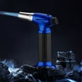 thumbnail image 5 of Butane Torch Lighter, Refillable, Safe Lock, 5 Colors, Adjustable Flame, for Kitchen BBQ Camping, Metal Stylish, 5 of 8