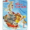 Dreamworks Merry Madagascar North Pole Micro Raschal Throw