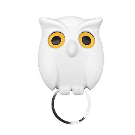 

DESTYER Bedroom Animal Wall Mount Self Adhesive Key Chain Holder Office Hotel Entrance Keys Hanging Hook Keychain Keyring Hanger White