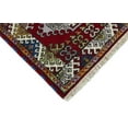 thumbnail image 3 of Hand Knotted traditional Kazak Red and Ivory Antique Traditional Tribal Armenian Rug | KZA3, 3 of 7