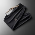 thumbnail image 4 of YUELONGHU Adult Men Casual Pants Travel Pants for Men Men's 9 Point Leggings Loose Fitting Sportswear Pants, 4 of 5