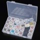 thumbnail image 2 of Yaju Plastic Jewellery Organizer Transparent Jewelry Storage 28 Grids With Adjustable Dividers For Jewellery Making Tool Accessoriestransparent1pcs, 2 of 3