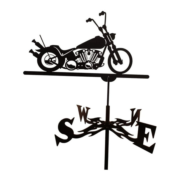 Veleta de material acero Veleta de material acero Inoxidable para Motocicleta Veleta de Montaje en tejado de Granja