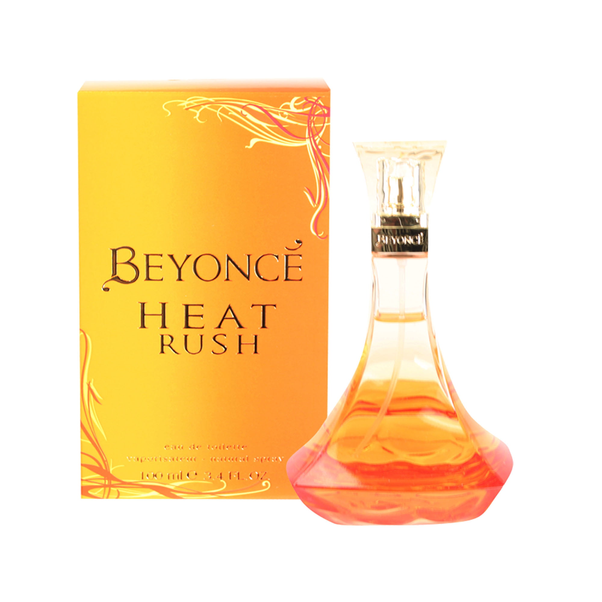supplere køre Fuld Beyonce Heat Rush Perfume for Women, 3.4 oz - Walmart.com