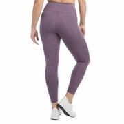 Danskin Womens High Rise Contour Bonded Ankle Leggings Vintage Violet M