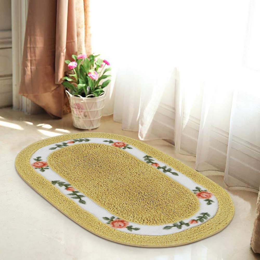 Non-Slip Bath Mat, Soft Washable Entrance Mat Bathroom ...