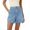 Light Blue, variant on Only Moment Womens Drawstring Shorts Polyester,Cotton Summer Elastic High Waist Soild Color Lounge Pants Casual Comfy Workout Gym Shorts with Pockets Womens Jean Shorts Relaxed Fit Blue,S